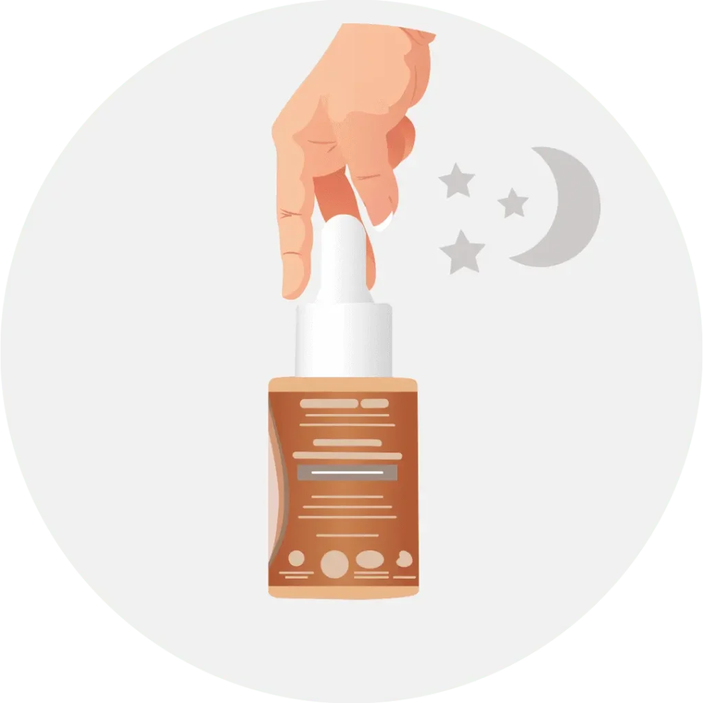 usage nocturne sérum anti age