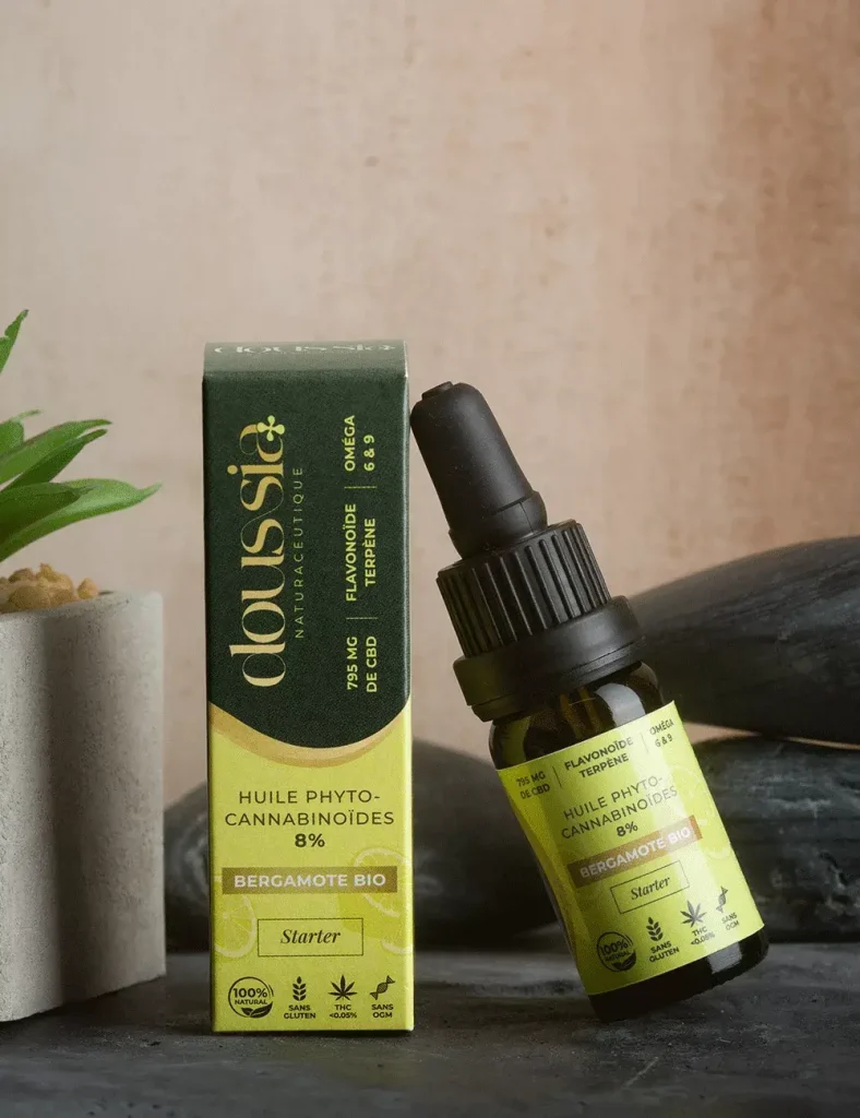 Huile CBD 8% bergamote bio
