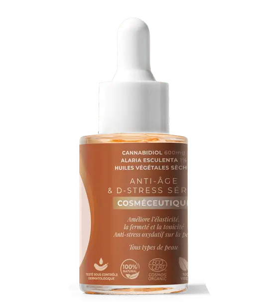 sérum anti-age bio et français au CBD