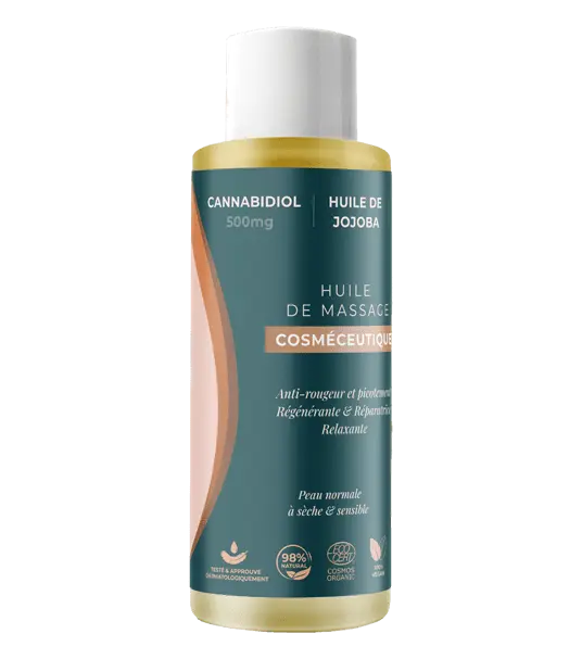 huile cbd bio massage